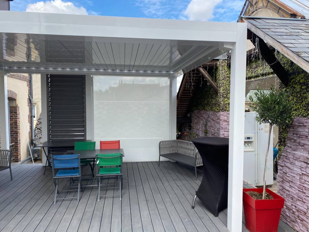 Pergola à Courville-sur-Eure